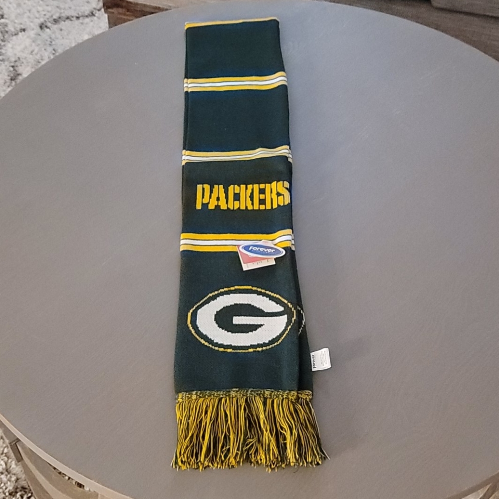 Greenbay Packers Winter Scarf - Picture 2 of 3